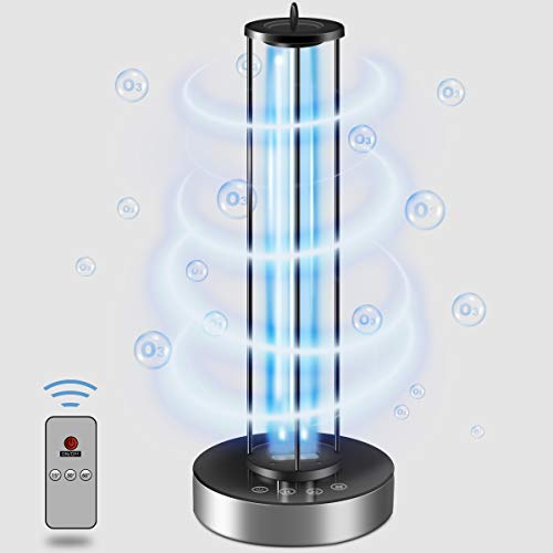 Lampe de stérilisation UV Lampe Germicide ultraviolette intégrée avec désinfection de Tube de Quartz d'ozone désinfectant, Fungi 99.9 mite lamp, lamp Holder Remote Control