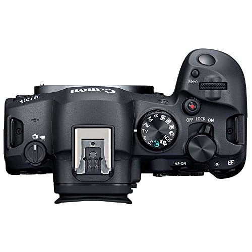 Canon EOS R6 Mark II Systemkamera - Spiegellose Vollformat Kamera (Hybridkamera mit intelligentem Autofokus und Motiverkennung, 4k Videokamera, 40 Bilder pro Sekunde, WIFI, Bluetooth, KI-Steuerung) – Bild 4