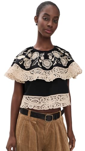 Camiseta bordada para mujer Sea Shiloh