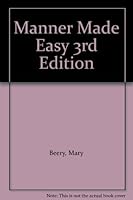 Manner Made Easy 3rd Edition B000JUL3LG Book Cover
