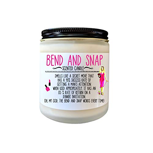 Bend and Snap Legally Blonde Gift Scented Candle Funny