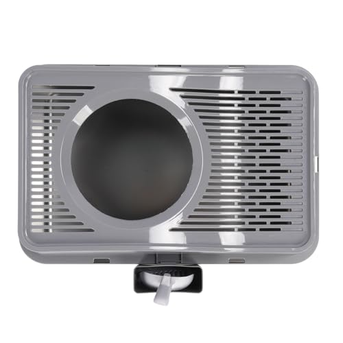 Arenero para gato XL acero inoxidable y plástico miniatura 1