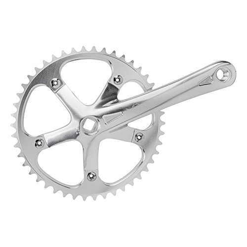 Origin8 Track/SS Crankset, 170mm x 46t, Silver