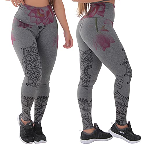 Kit com 3 Leggings Sublimadas Suplex