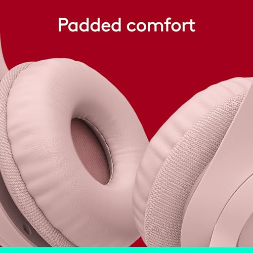 Logitech H390 Wired Headset PC/Laptop Stereo Headphones, USB-A, Rose - image 7