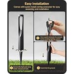 EDISHINE Low Voltage Landscape Lights for Walkway 12 Pack - Image 5