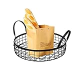 ★ STYLE CONCEPTION: Ce stockage de fruits décoré maison-panier est conçu avec un fil ouvert pour rendre le fruit uniformément mûr à la perfection à la température ambiante, en évitant l'accumulation d'humidité et de prolonger la vie alimentaire ..