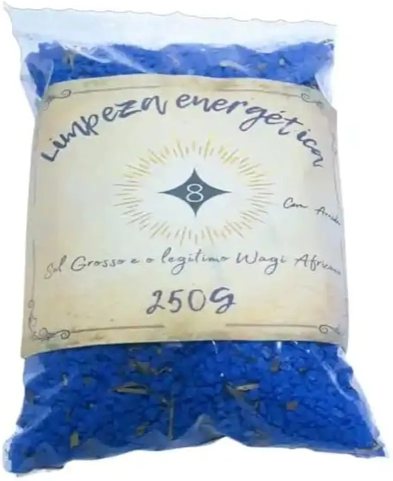 Descarrego Limpeza Energética Sal Grosso e o Legítimo Anil Africano com Arruda