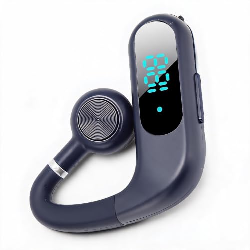 Auriculares de conducción ósea para escuchar música de forma segura en la calle