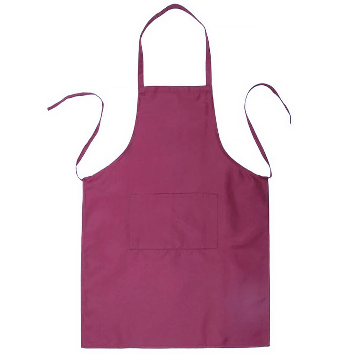 TopHomer Adjustable Cooking Apron with Pocket, Unisex Cooking Kitchen Chef Apron for Home Kitchen, Restaurant, Coffee House, Baking Gardening (Purple)