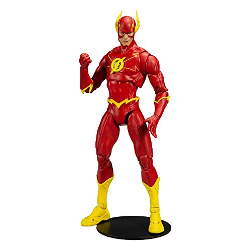 Figura Flash DC Multiverse McFarlane soluciona falta articulacion vitrina 18 cm
