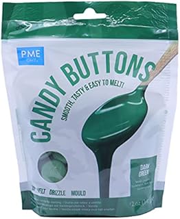 PME Candy Buttons Dark Green 340 g