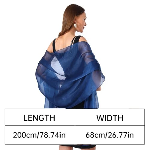 Soft Chiffon Scarfs Shawls and Wraps for Evening Dresses Wedding Shawl Wraps Bridal Scarve for Women4