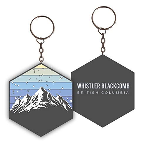R and R Imports Whistler Blackcomb Souvenir Keychain