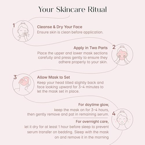 Image of (Pack of 2) Bio-Collagen Real Deep Mask | Korean Collagen Face Mask with Low Molecular Collagen & Hyaluronic Acid | Overnight Hydrating Hydrogel Mask | Pore Minimizing, Wrinkle Reduction, Glass Skin | Paraben-Free