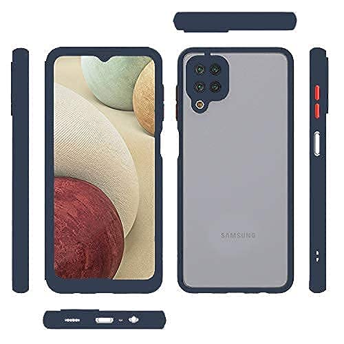 Image of Designerz Hub Transparent Military Grade Certified Clear Case - Smoke Case, Shock Absorbing Rubber, Scratch Resistant Protective Case, Drop Tested Case for Redmi Note 11T 5G / Poco M4 Pro 5G - Blue
