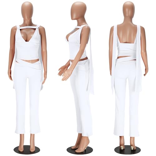 Image of Jigfar Women Sexy Elegant Bodycon Jumpsuit Going Out Romper Birthday Party Club Night Outfits