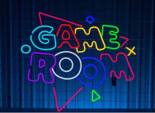 Image of LED Neon Sign Night Light for Wall Party Decor Bedroom Room Bar Wedding Home Birthday Art Decoration Christmas with USB Chain Light modulator 5v 16.5 inch*9.1 inch