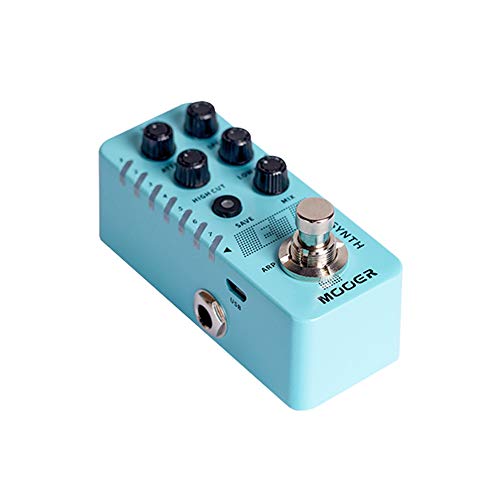 MOOER E7 Polyphonique Pédale de synthèse pour guitare - Les Beatles, Paul McCartney, John Lennon, RIngo Starr, George Harrison MOOER E7 Polyphonique Pédale de synthèse pour guitare – Image 5
