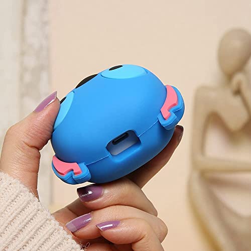 Image of ABRALE Cartoon 3D Design Protective Case for 18W 20W iPhone 14 13 12 11 Pro Max Fast Charging Cable Adapter Charger, Cute Cartoon Lightning Data Cable Case for iPhone Charger Stevens