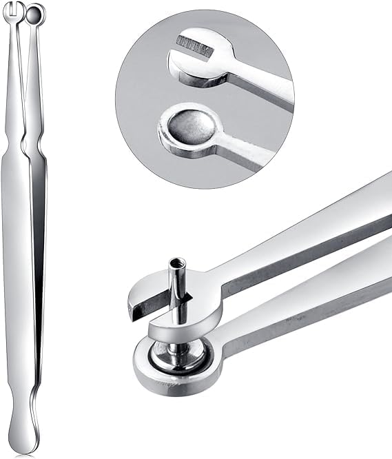 NIUSIMAN Piercing Jewelry Change Tool,Piercing Barbell Clamps Easy and