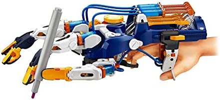 Hydraulics Cyborg Hand - CIC Kits | DIY Water-Powered Robot Arm Kit | Educational STEM Engineering Toys for Kids & Teens | Bilingual Manual English & Français 8 41a+tusrjTS. AC