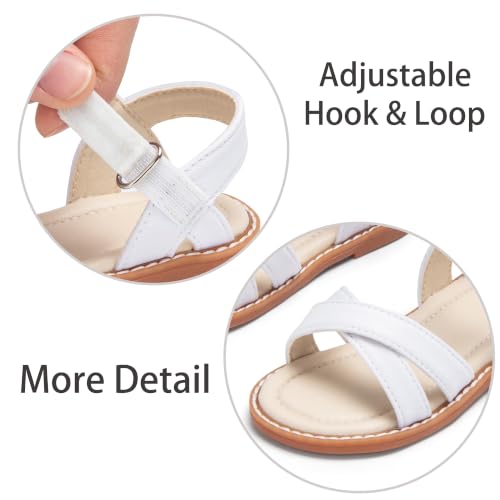 Image of ESTINE Girls Sandal Dress Shoe for Toddler /Little Kid Party School Shoe