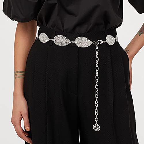 Metal Waist Chain Body Jewelry Link Belt for Women Girls2