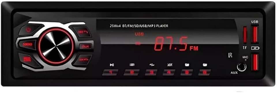 Rádio Automotivo First Option 6688BN – Bluetooth, MP3, USB e Leitor SD para Pen Drive