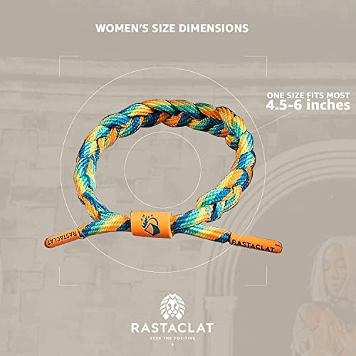 Rastaclat Original Hand Beaded Karma/Truth Adjustable Bracelets For All Ages (2 Pack) Great For Couples #TOP7