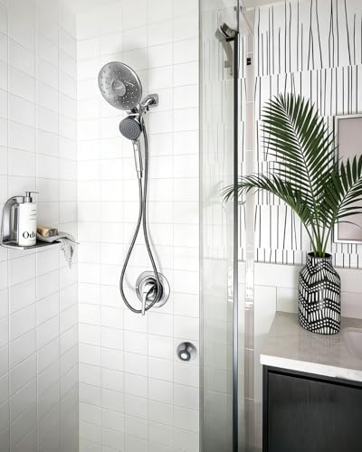 Magnetic Remote Dock for Moen Magnetix Handheld Shower Head, Chrome Magnetic Handheld Shower Head Holder, 186117 - 5