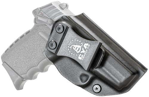 CYA Supply Co Base IWB Holster, Black, Veteran Owned, Made in USA, No Optic