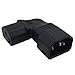 Produktbild Moligh doll Recht Winklig IEC 320 C14 3 Pin Stecker Auf C13 Buchse PDU PSU UPS Leistung Extension Steckdose FüR LCD LED TV Wand Halterung