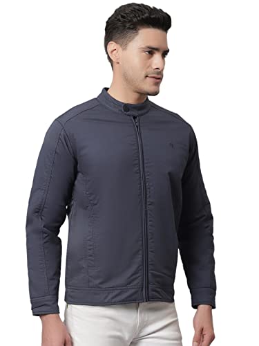 Image of Cantabil Navy-Blue Winter Wear Jacket Full Sleeve for Men l Jacket for Men l Winter Wear Jacket for Men (P MJKT00026 NAVY)