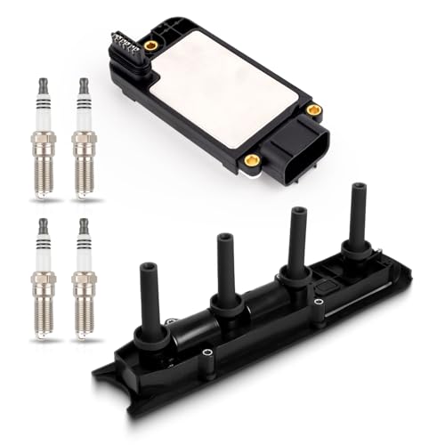 ENA Ignition Coil Pack with Ignition Module and Set of