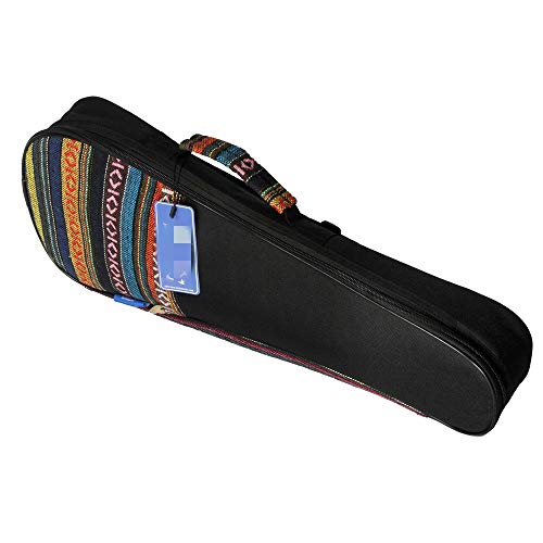 Tbaobei-Baby Sac Guitare 21 Pouces Ukulele Ukulele Uklele Petite Guitare Sac de Style Ethnique Guitar Case Sac Guitare… - Les Beatles, Paul McCartney, John Lennon, RIngo Starr, George Harrison Tbaobei-Baby Sac Guitare 21 Pouces Ukulele Ukulele Uklele Petite Guitare Sac de Style Ethnique Guitar Case Sac Guitare… – Image 5