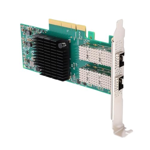 Dual Port Server Network Card, 10Gbps High Speed, Low Latency, MCX4121A XCAT, PCIe x8, Network Adapter with Short Bracket, for Desktop miniatura 6