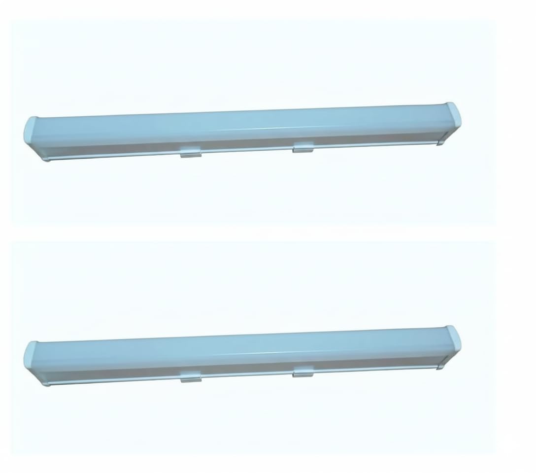 SUPER SHINE 12V DC Led Tube Light Batten 9WATT, Size- 1 Feet 12inch, Works on any 12V Battery & Solar Panel. Indoor & Home Use. (WHITE, 2)-image-18