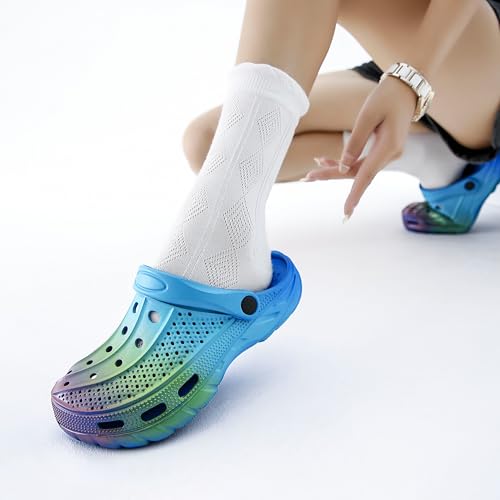 Image of INMINPIN Mens Womens Garden Clogs Shoes Beach Slippers Pool Water Sandals with Comfortable Arch Support Insole