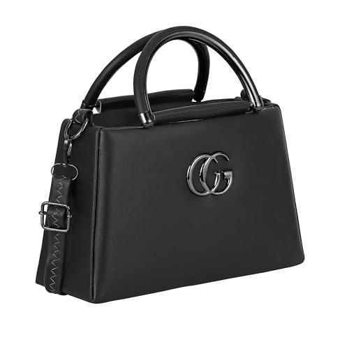 Image of Stylish Sling Bag for Women | Elegant Handbag with Gold Handle & Strap | Premium PU Leather Shoulder Bag - Trendy & Versatile Purse for Daily & Party Use