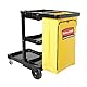 Rubbermaid Commercial Products Hausmeisterwagen, schwarz, 97,5 x 55,4 x 116,8 cm