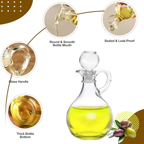 Botella dispensadora de aceite de 350 ml ideal para servir tus aliños con estilo en la mesa 4