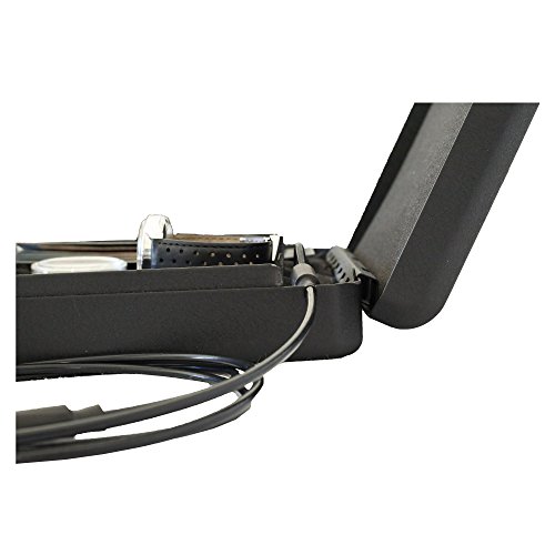 FSDC (Firearm Safety Devices) – FSDC-MLC9000 Keyed Lockable Steel Case with Security Cable – Heavy-Duty Powder Coated Steel