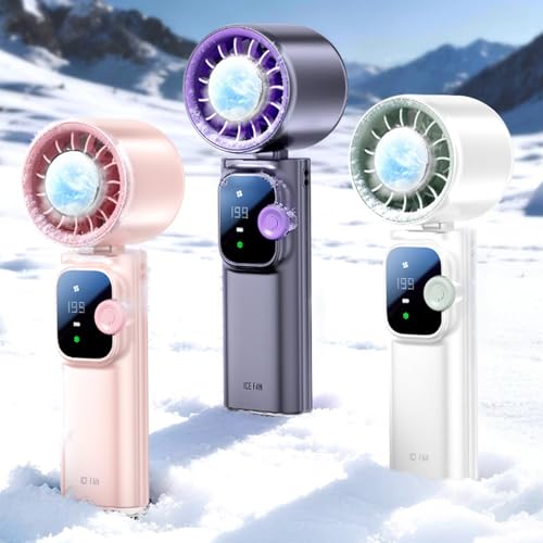 Ventilateur portable compact pliable ABS léger à refroidissement et 199 vitesses