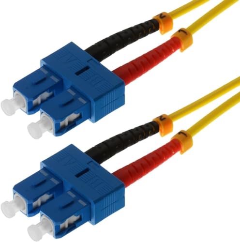 HELOS LWL CABLE DE RED SC/SC DUPLEX 9/125?M OS2 AMARILLO 2,0M