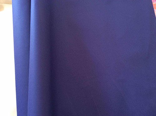 Image of 19 inch x 28 inch 11CT Counted Cotton Aida Cloth Cross Stitch Fabric (Royal Blue)