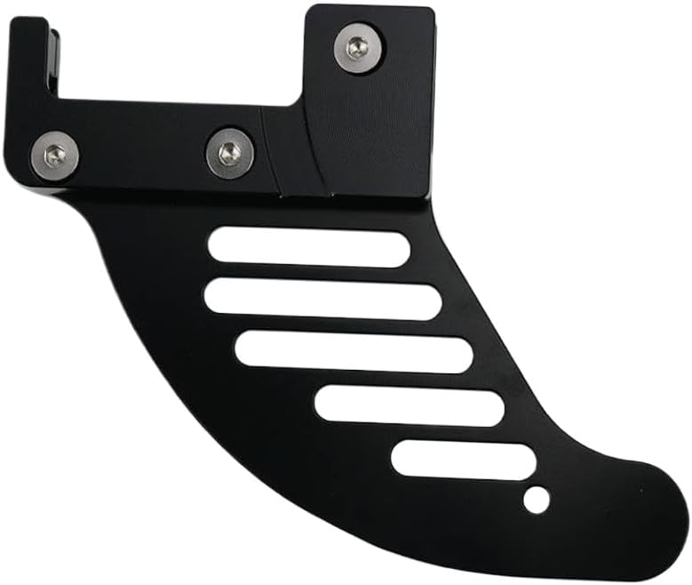 Rear Brake Disc Guard Compatible With EXC EXC-F XCW SX SXF 250 300 350 450 500 530 2004-2021 TE FE 250 300(Black)