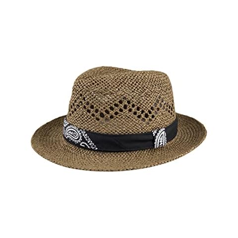 Levi's Men's Classic Fedora Panama Hat Cover