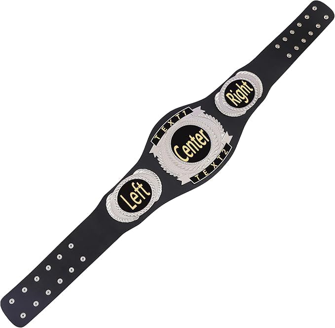 Custom Championship Belt Adult, Real Leather Wrestling Golf Boxing Baseball Hockey Football Basketball Champion Belt Trophy