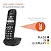 Gigaset A694HSB Additional Cordless handset - Caller ID - high Contrast Display - Brilliant Voice Quality HSP - Long Standby time 180 Hours - Made in Germany, Black